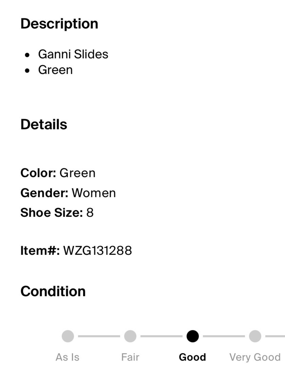 Ganni Lime Green Ruched Platform Slide Sandals - Picture 7 of 7